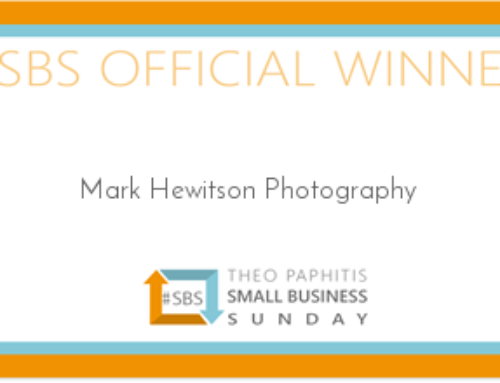 I am a Small Business Sunday winner with Theo Paphitis